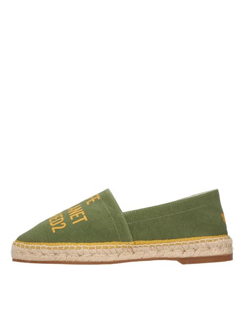 Fabric espadrilles DSQUARED2 | ESM0009 00305357 7108VERDE